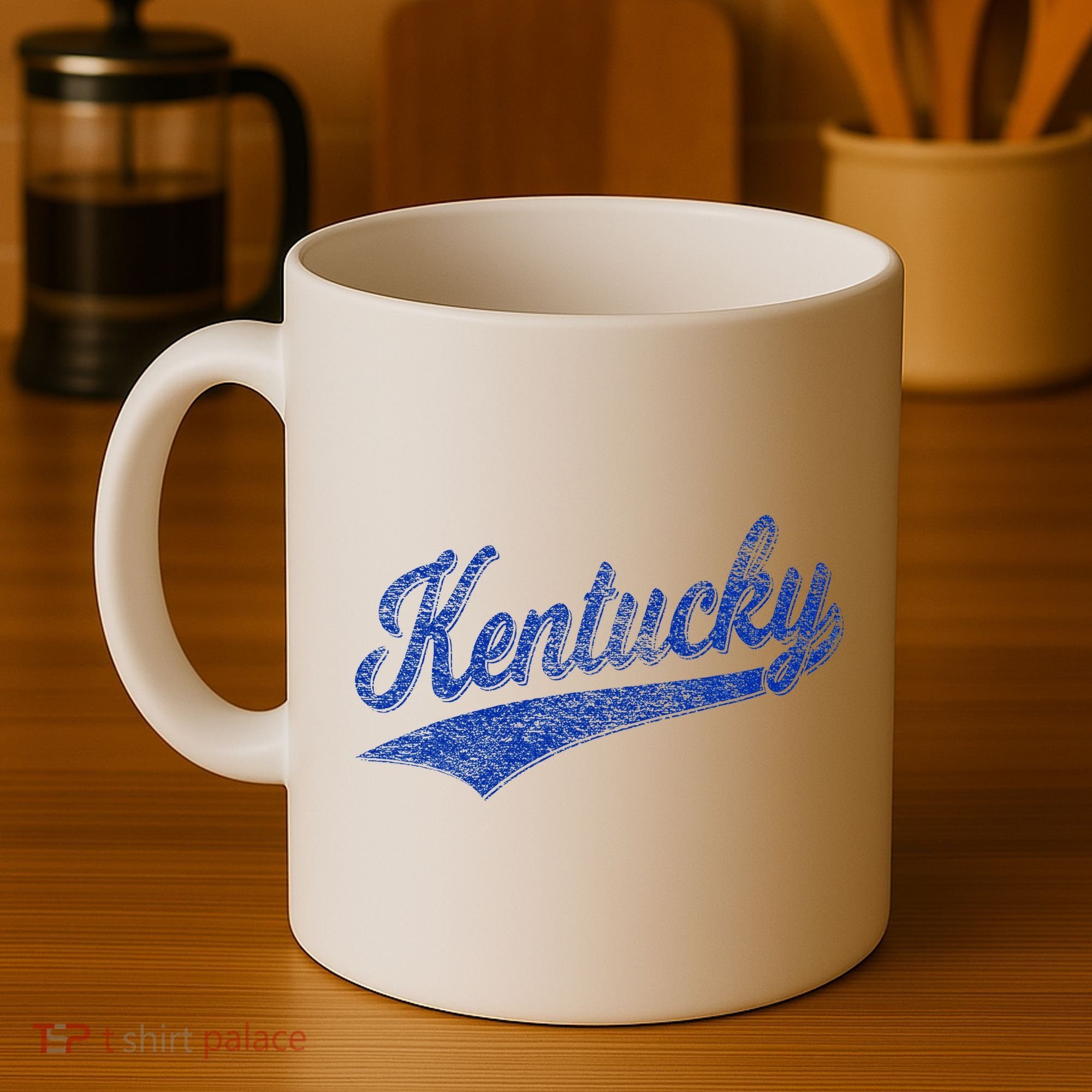 Kentucky Varsity Script Classic Sports Jersey Style Coffee Mug