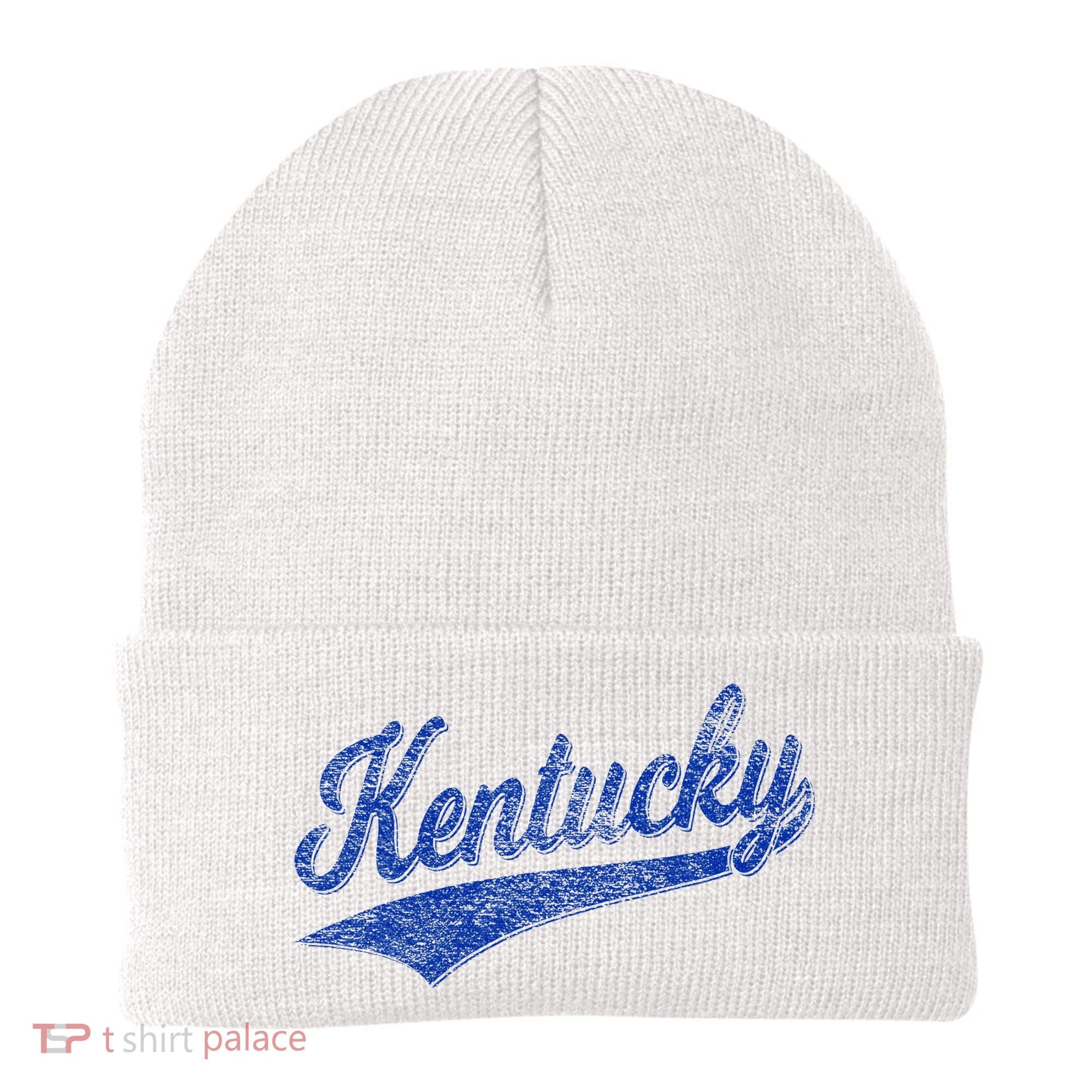 Kentucky Varsity Script Classic Sports Jersey Style Beanie