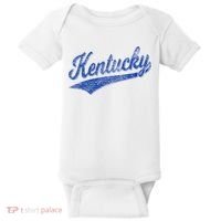 Kentucky Varsity Script Classic Sports Jersey Style Baby Bodysuit thumb 0