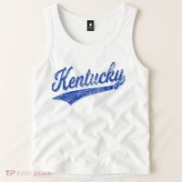 Kentucky Varsity Script Classic Sports Jersey Style Tank Top thumb 2
