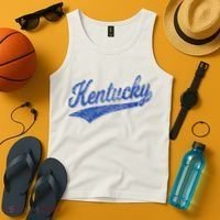 Kentucky Varsity Script Classic Sports Jersey Style Tank Top thumb 4