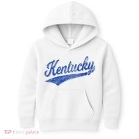 Kentucky Varsity Script Classic Sports Jersey Style Kids Hoodie thumb 0