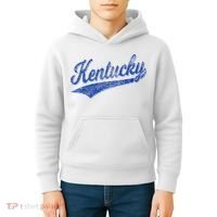 Kentucky Varsity Script Classic Sports Jersey Style Kids Hoodie thumb 4