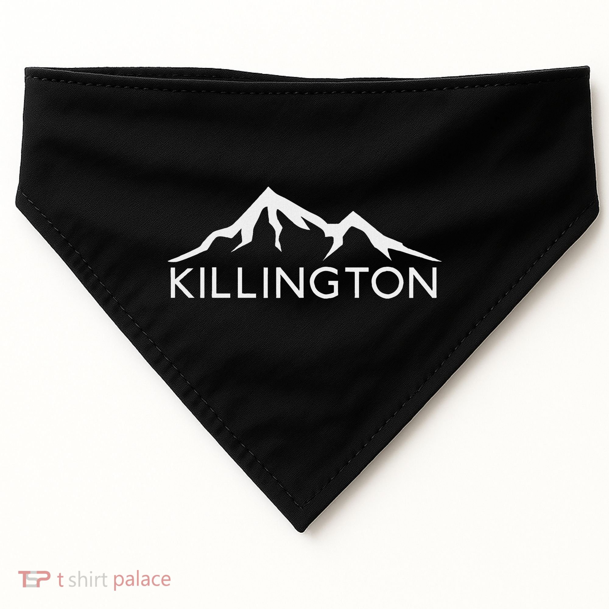 Killington Vermont Skiing Snowboard USA-Made Doggie Bandana