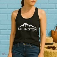 Killington Vermont Skiing Snowboard Women's Tank Top thumb 2