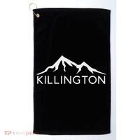 Killington Vermont Skiing Snowboard Golf Towel thumb 0