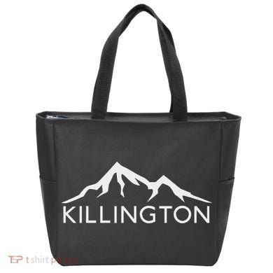 Killington Vermont Skiing Snowboard Tote Bag