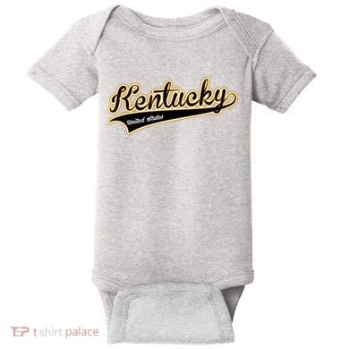 Kentucky Varsity Style Baby Bodysuit