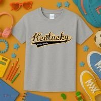 Kentucky Varsity Style Kids T-Shirt thumb 3