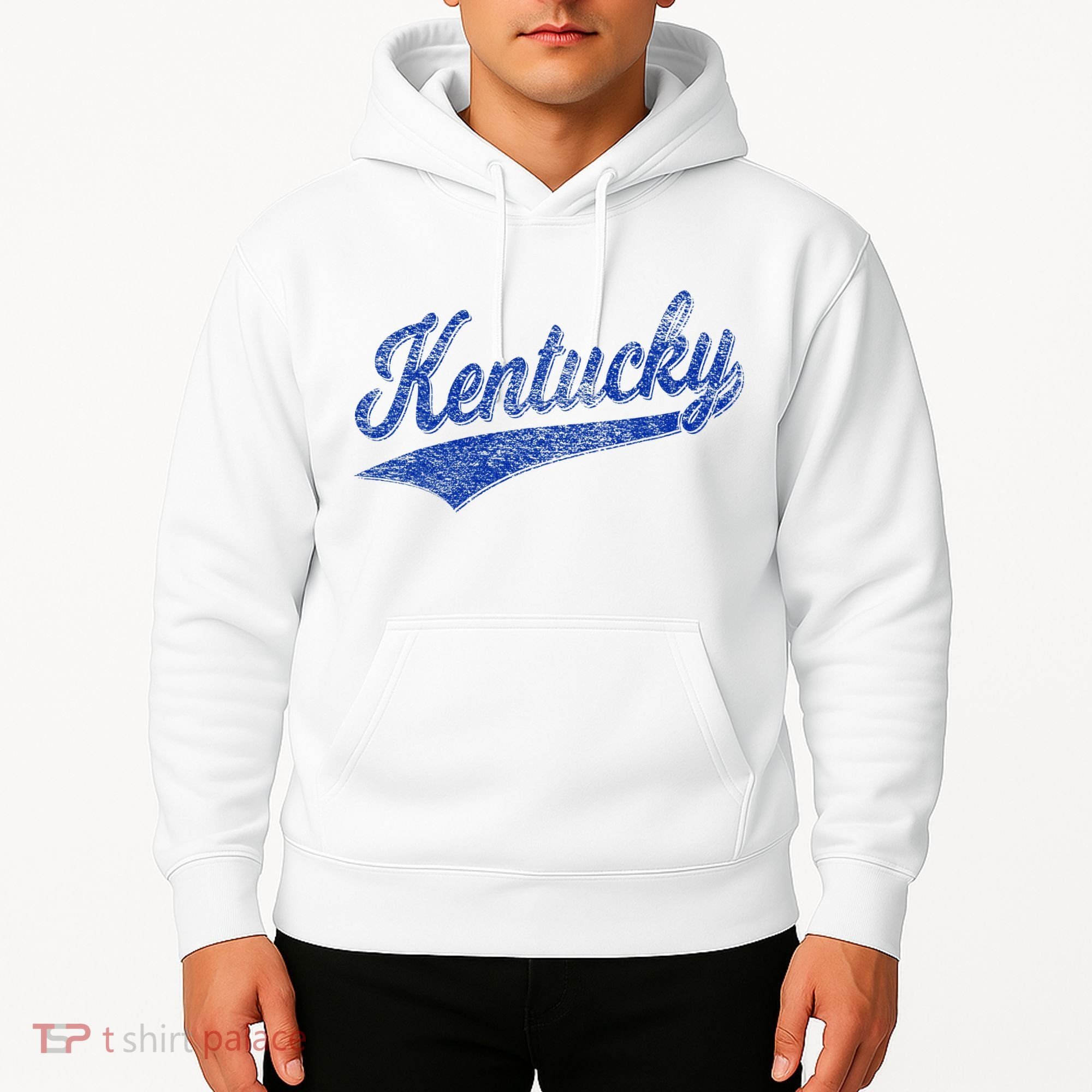 Kentucky Varsity Script Classic Sports Jersey Style Hoodie