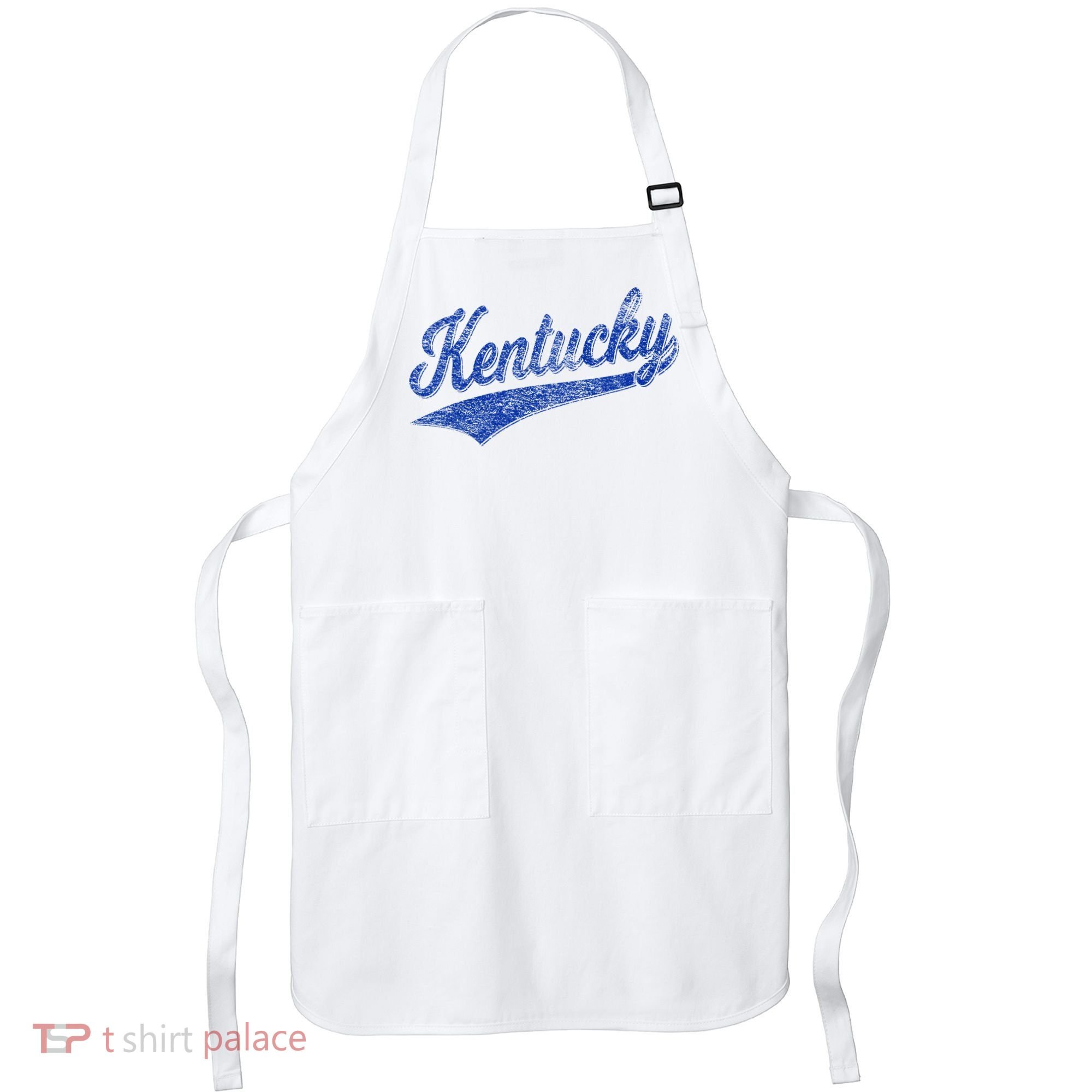 Kentucky Varsity Script Classic Sports Jersey Style Apron