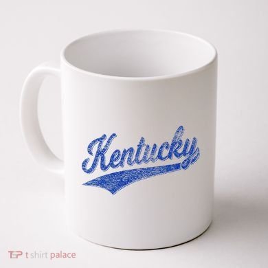 Kentucky Varsity Script Classic Sports Jersey Style Coffee Mug