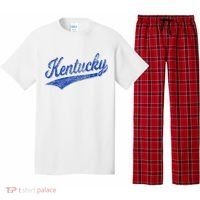 Kentucky Varsity Script Classic Sports Jersey Style Pajama Set thumb 0
