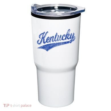 Kentucky Varsity Script Classic Sports Jersey Style Tumbler