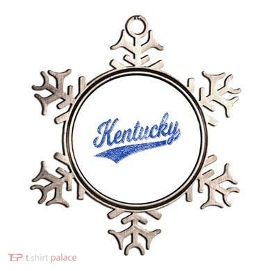 Kentucky Varsity Script Classic Sports Jersey Style Ornament