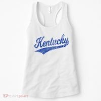 Kentucky Varsity Script Classic Sports Jersey Style Women's Tank Top thumb 0