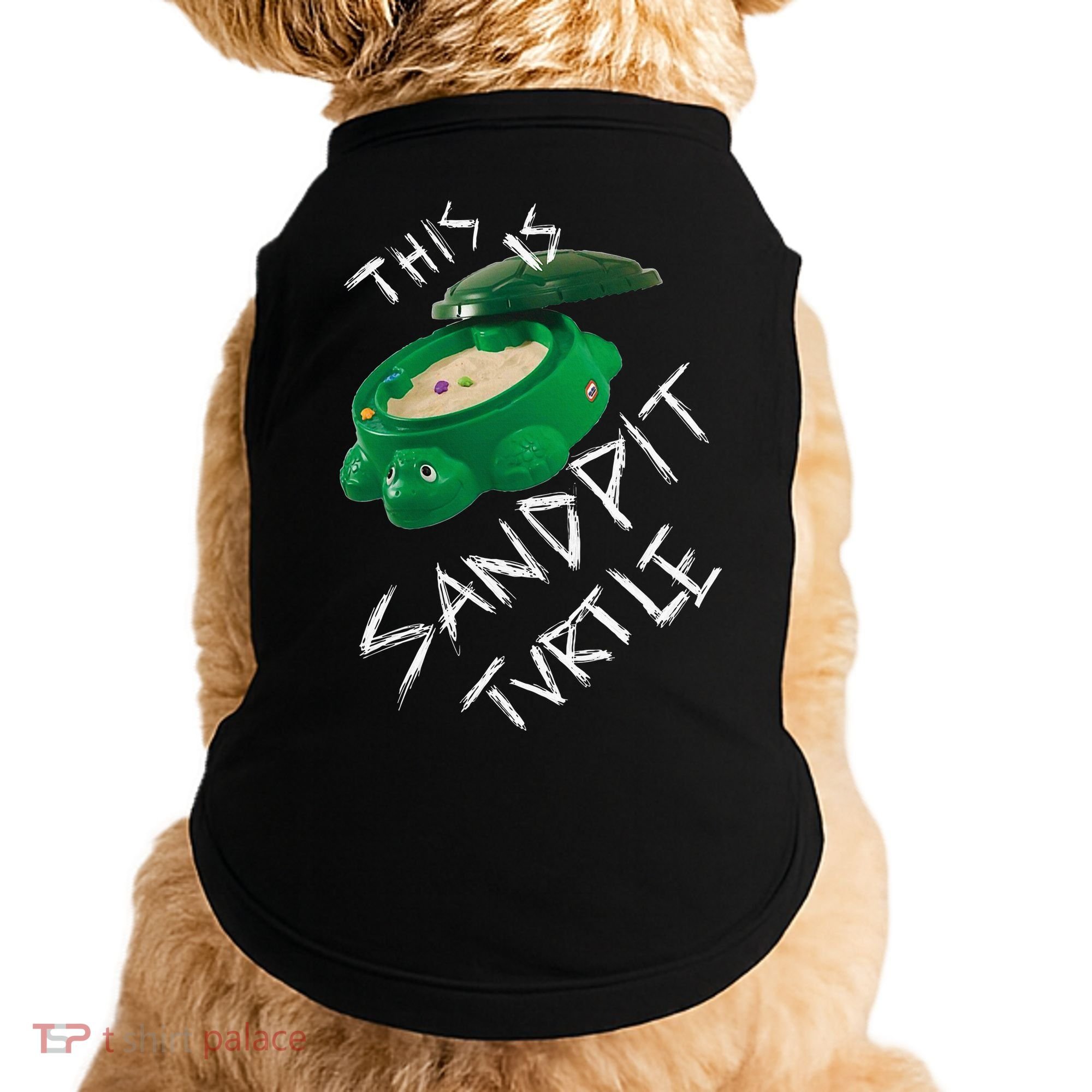 Kopie Von This Is Sandpit Turtle Doggie Tank