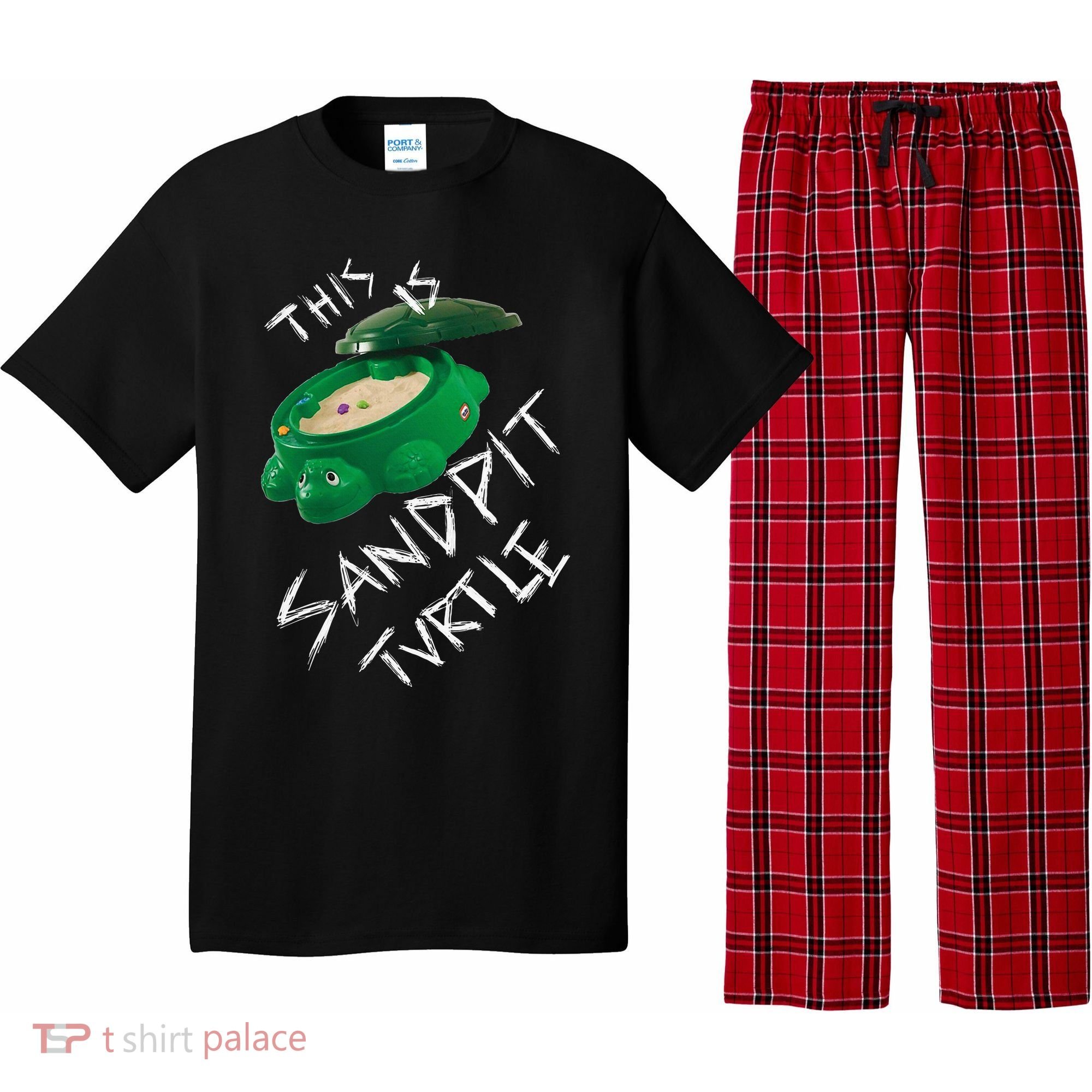 Kopie Von This Is Sandpit Turtle Pajama Set