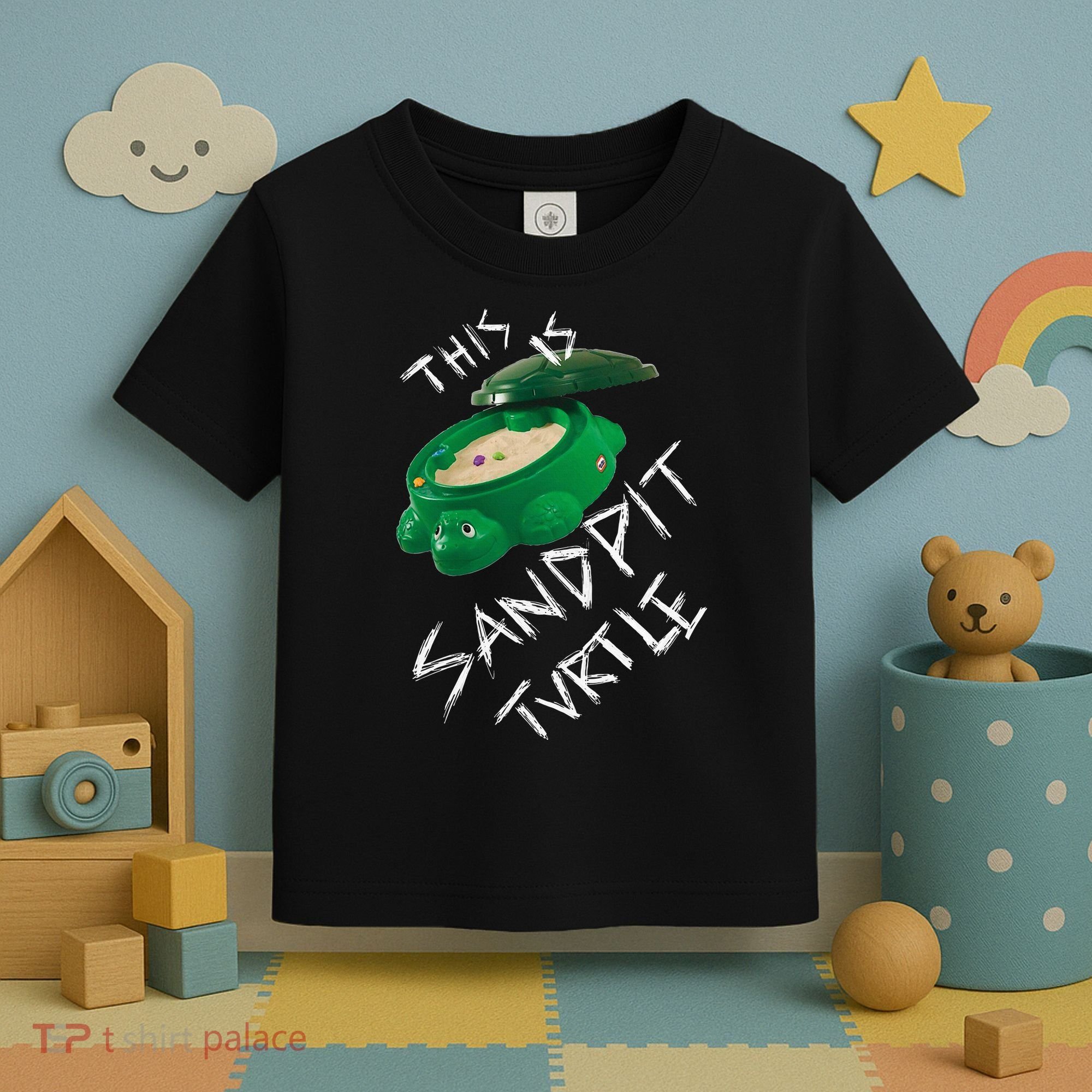 Kopie Von This Is Sandpit Turtle Toddler T-Shirt