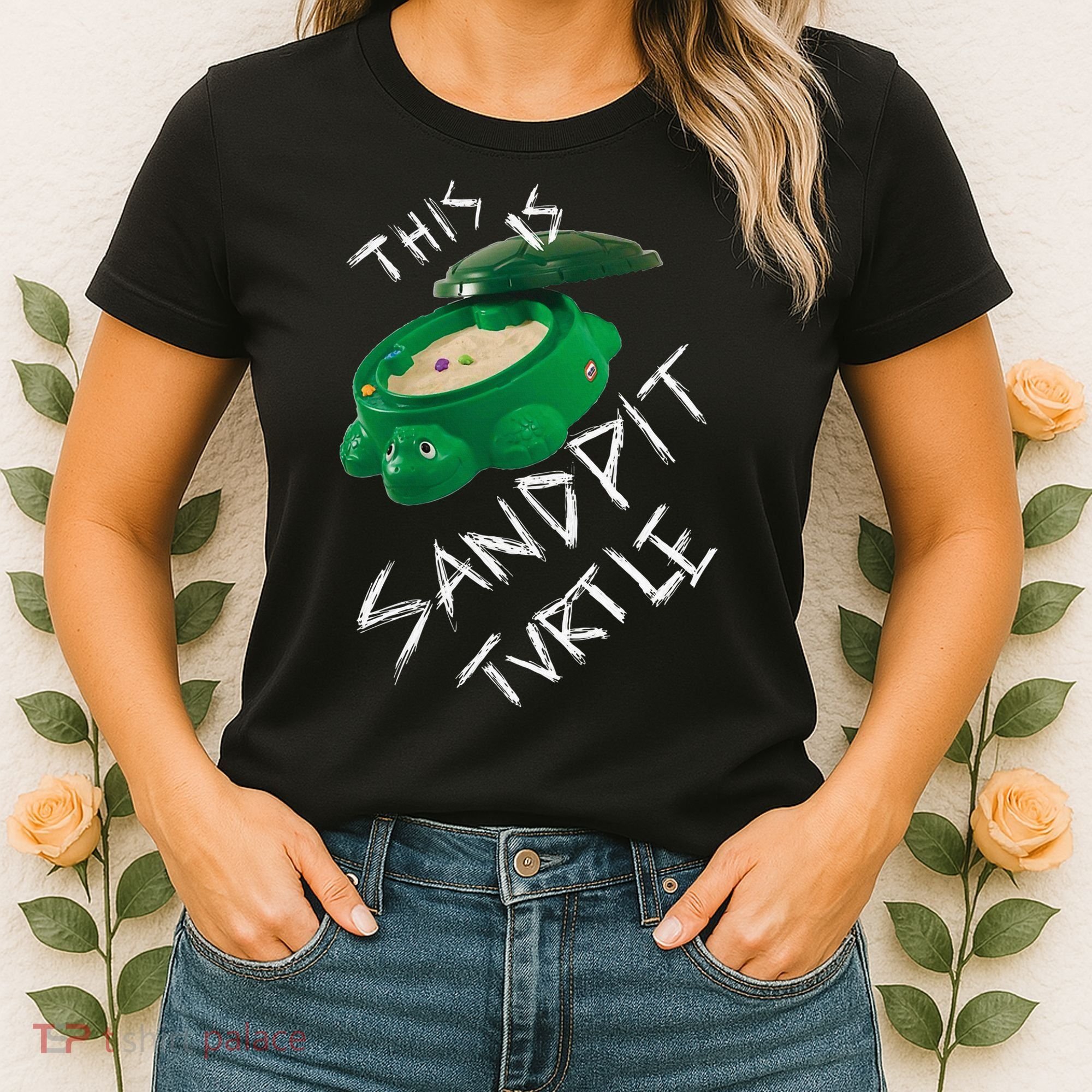 Kopie Von This Is Sandpit Turtle Women's T-Shirt