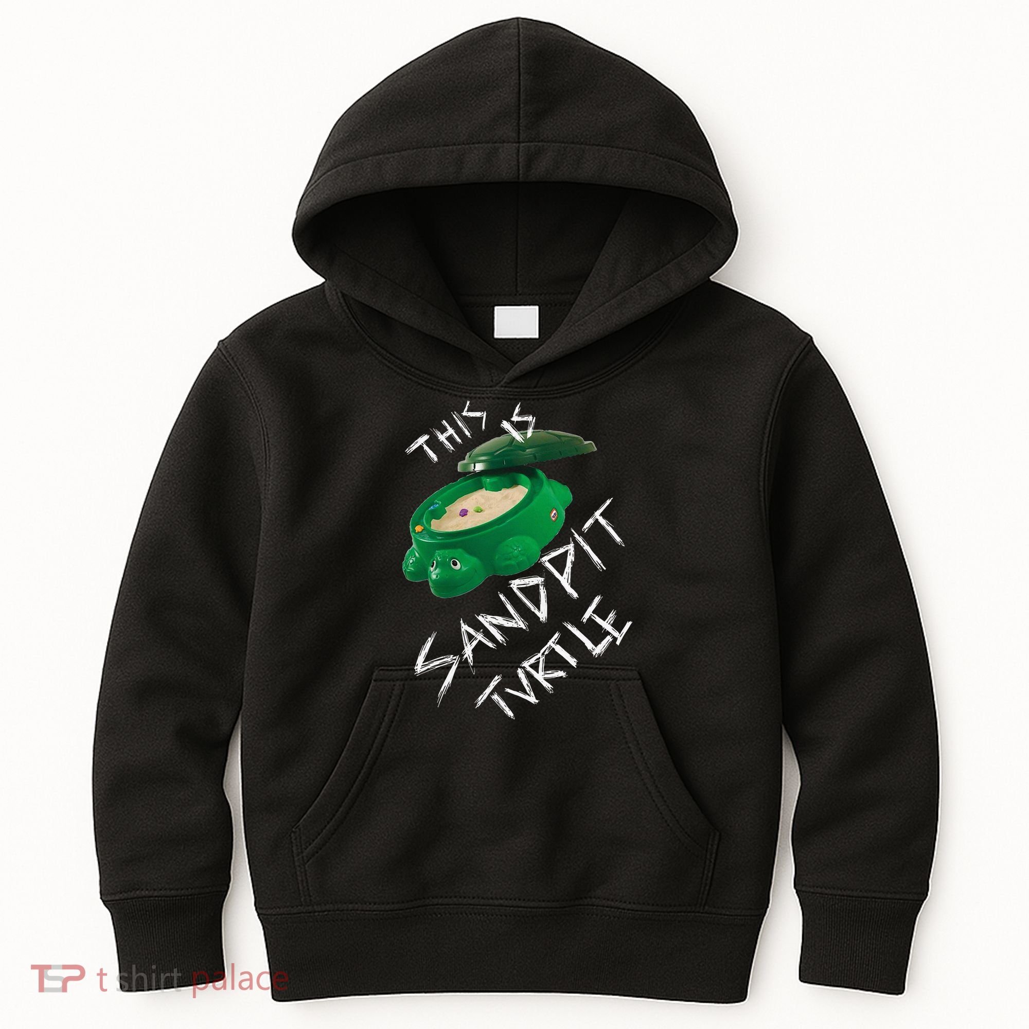 Kopie Von This Is Sandpit Turtle Kids Hoodie