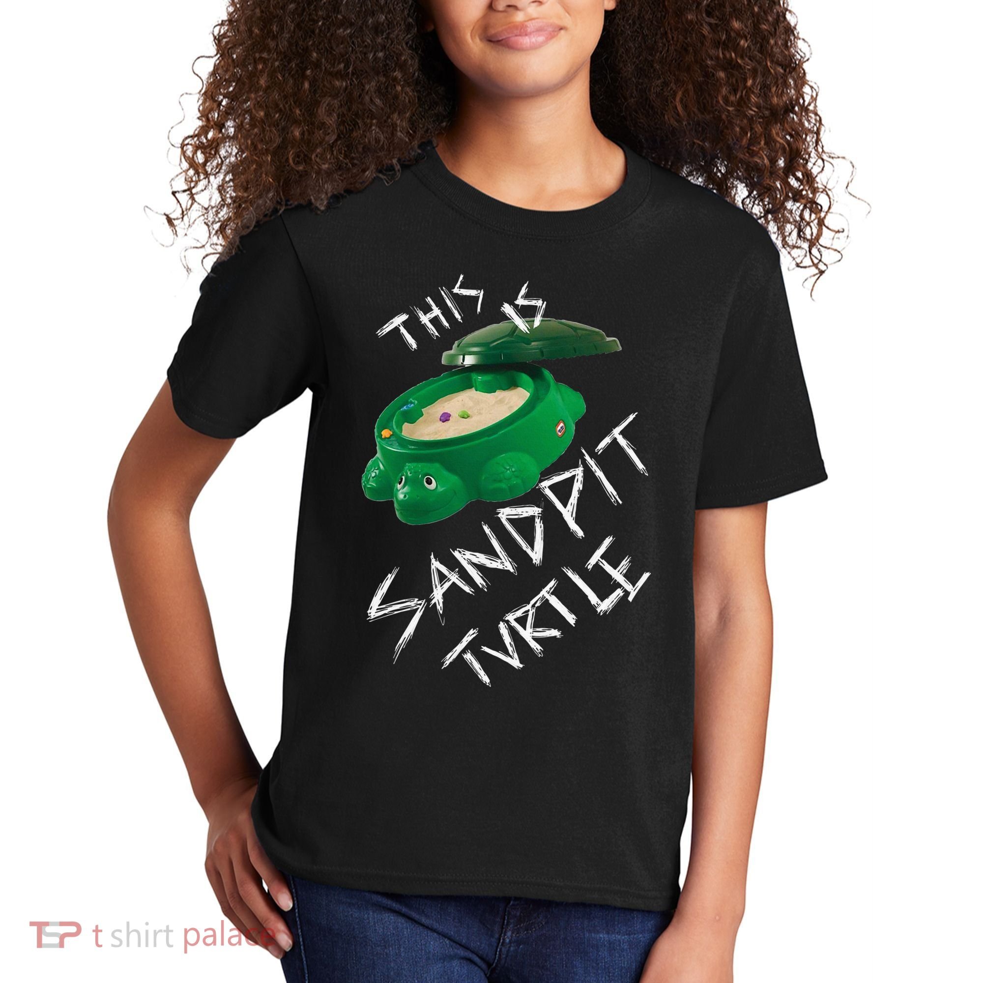 Kopie Von This Is Sandpit Turtle Kids T-Shirt