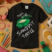 Kopie Von This Is Sandpit Turtle Kids T-Shirt thumb 3