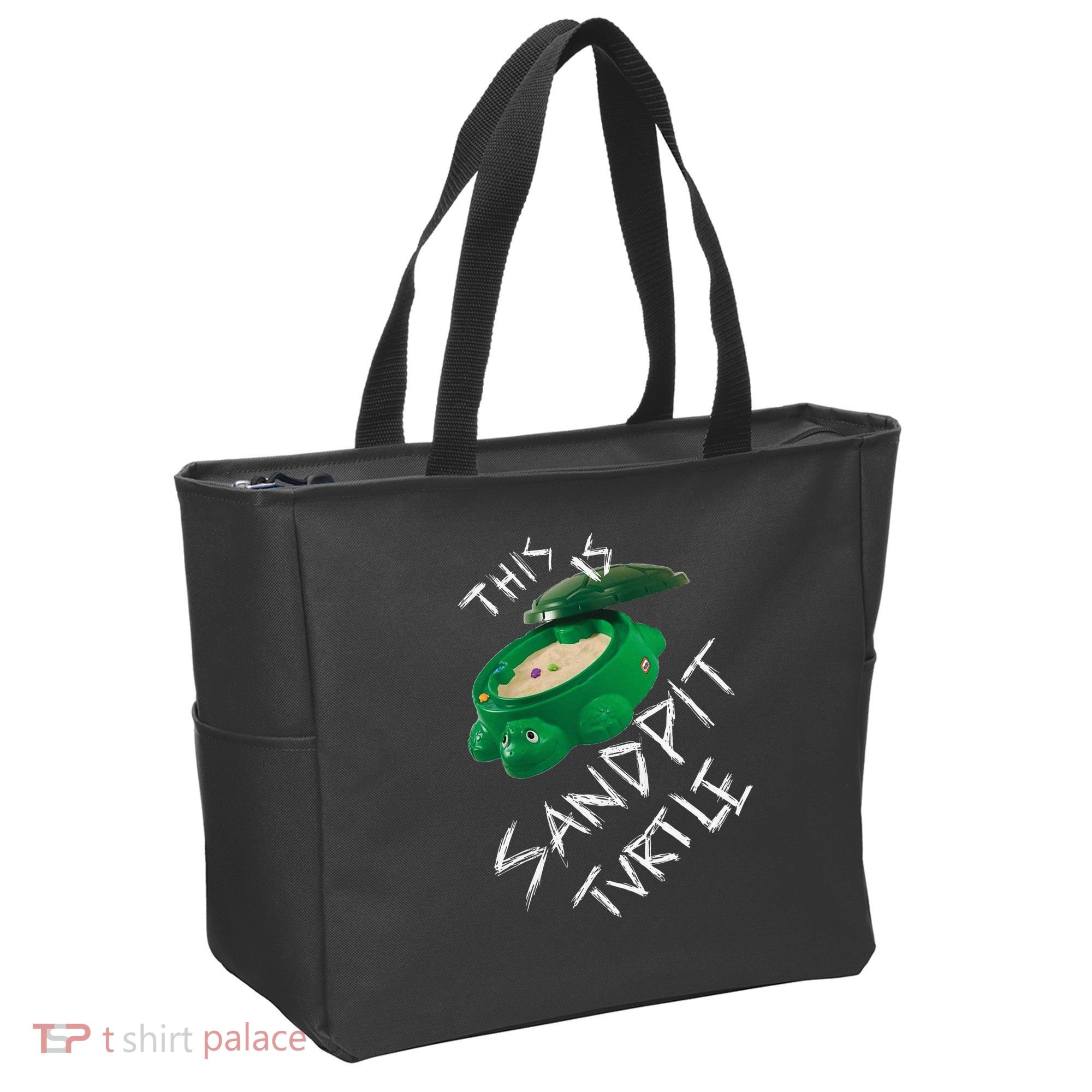 Kopie Von This Is Sandpit Turtle Tote Bag