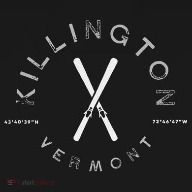 Killington Vermont Vintage Graphic Ski Kids Sweatshirt