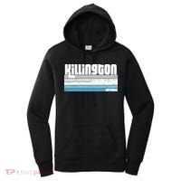 Killington Vermont Vt Retro Vacation Skiing Snowboarding Gift Women's Hoodie thumb 0