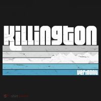 Killington Vermont Vt Retro Vacation Skiing Snowboarding Gift Women's Hoodie thumb 2