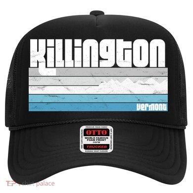Killington Vermont Vt Retro Vacation Skiing Snowboarding Gift Hat