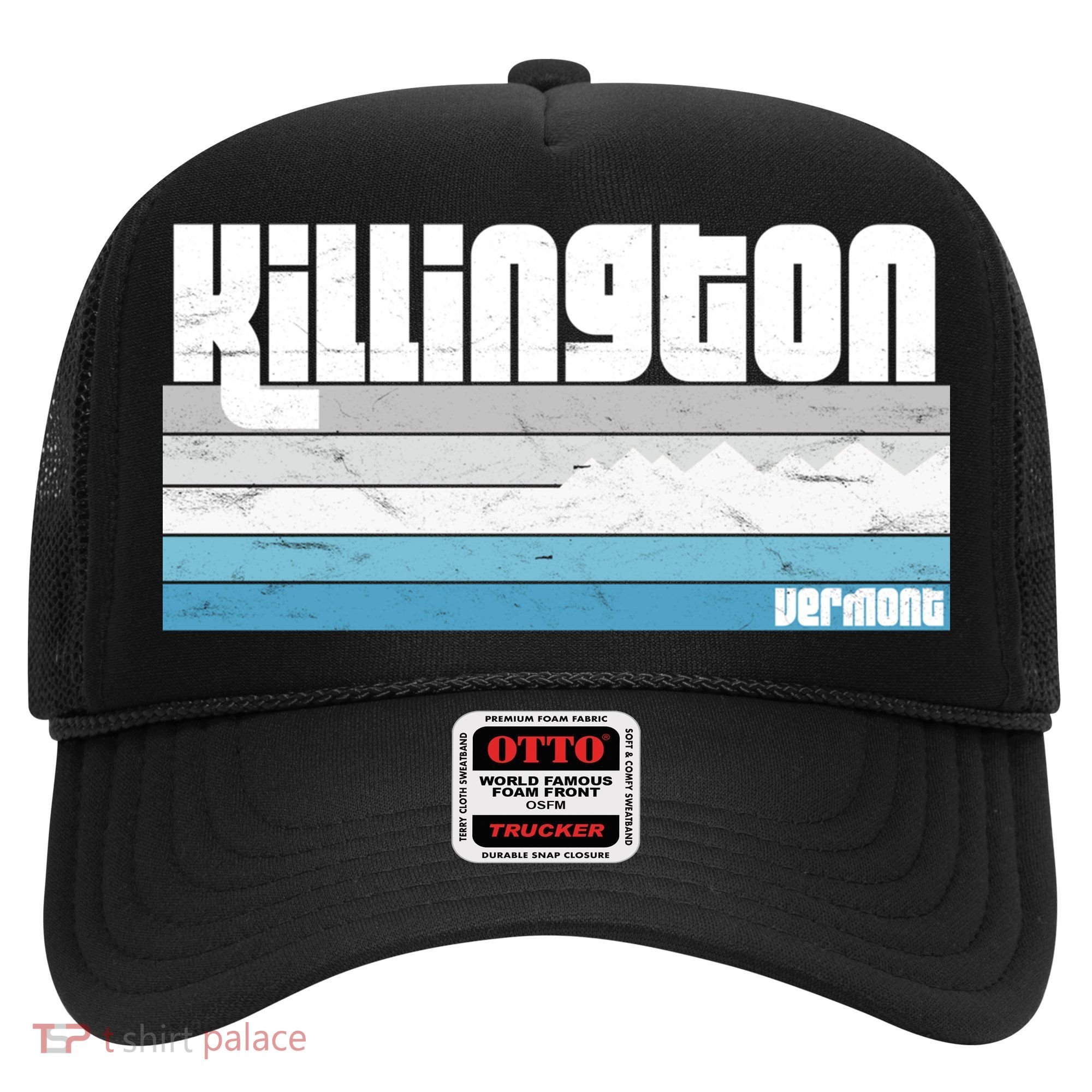 Killington Vermont Vt Retro Vacation Skiing Snowboarding Gift Hat