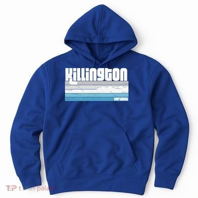 Killington Vermont Vt Retro Vacation Skiing Snowboarding Gift Hoodie