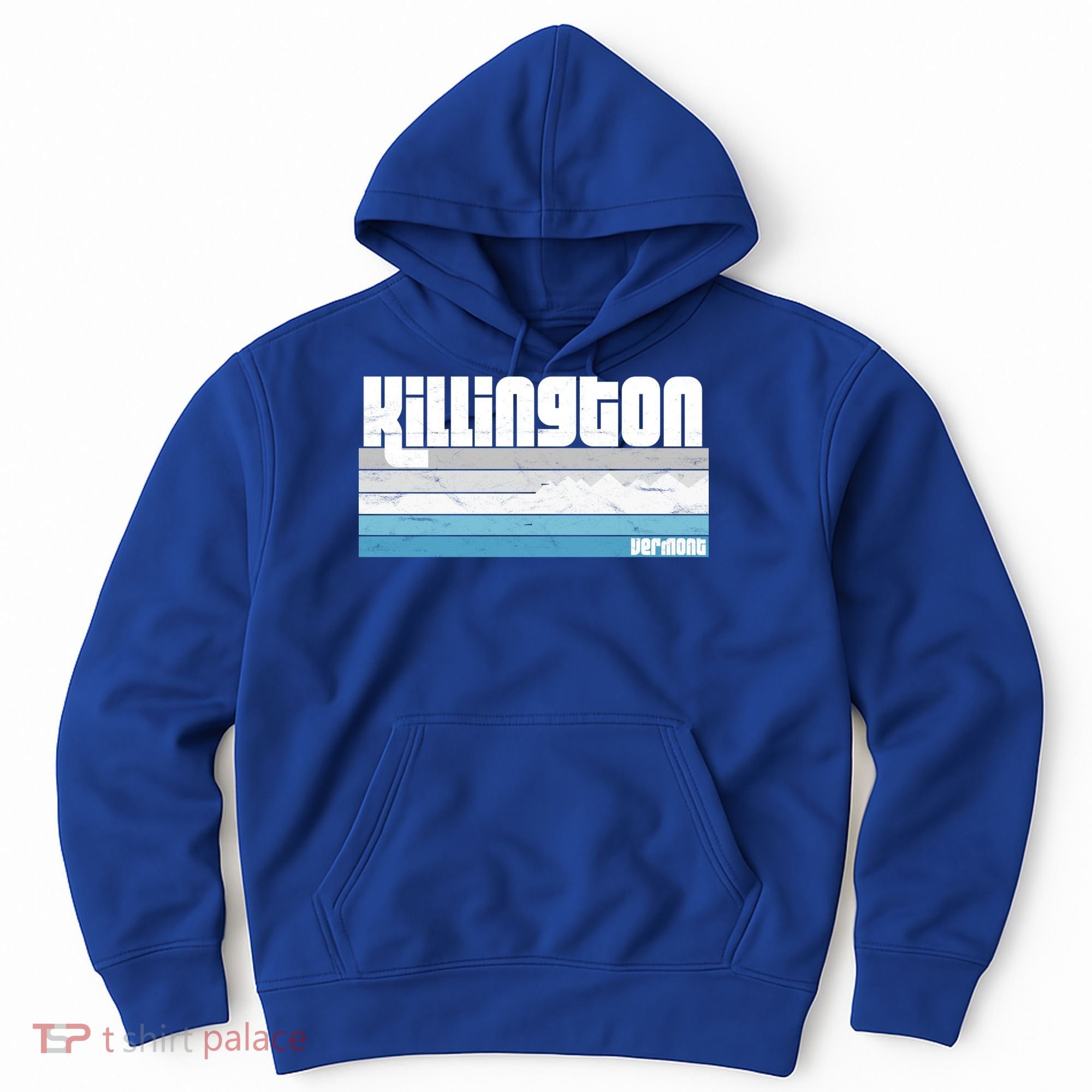Killington Vermont Vt Retro Vacation Skiing Snowboarding Gift Hoodie