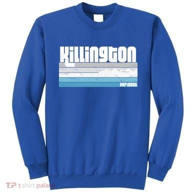Killington Vermont Vt Retro Vacation Skiing Snowboarding Gift Sweatshirt