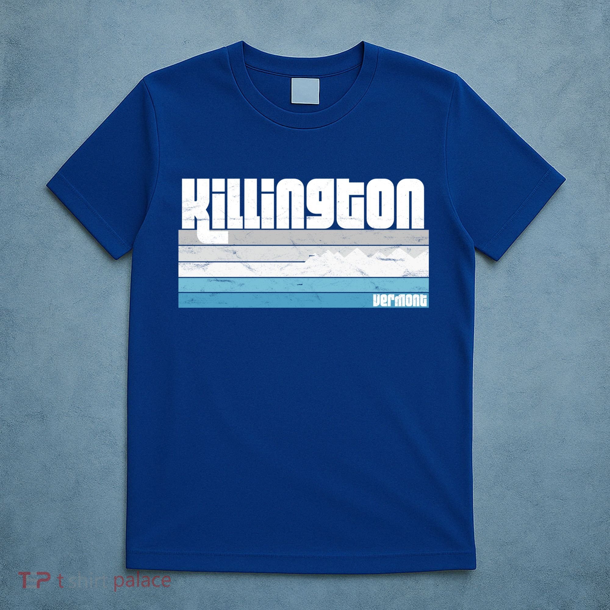 Killington Vermont Vt Retro Vacation Skiing Snowboarding Gift T-Shirt