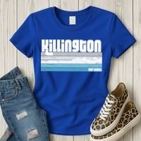 Killington Vermont Vt Retro Vacation Skiing Snowboarding Gift Women's T-Shirt thumb 3