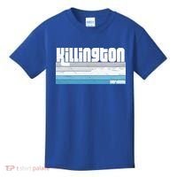 Killington Vermont Vt Retro Vacation Skiing Snowboarding Gift Kids T-Shirt thumb 0