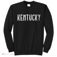 Kentucky Vintage White Script KY Apparel Sweatshirt thumb 0