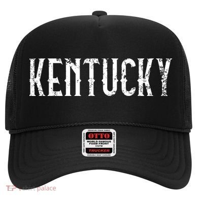 Kentucky Vintage White Script KY Apparel Hat