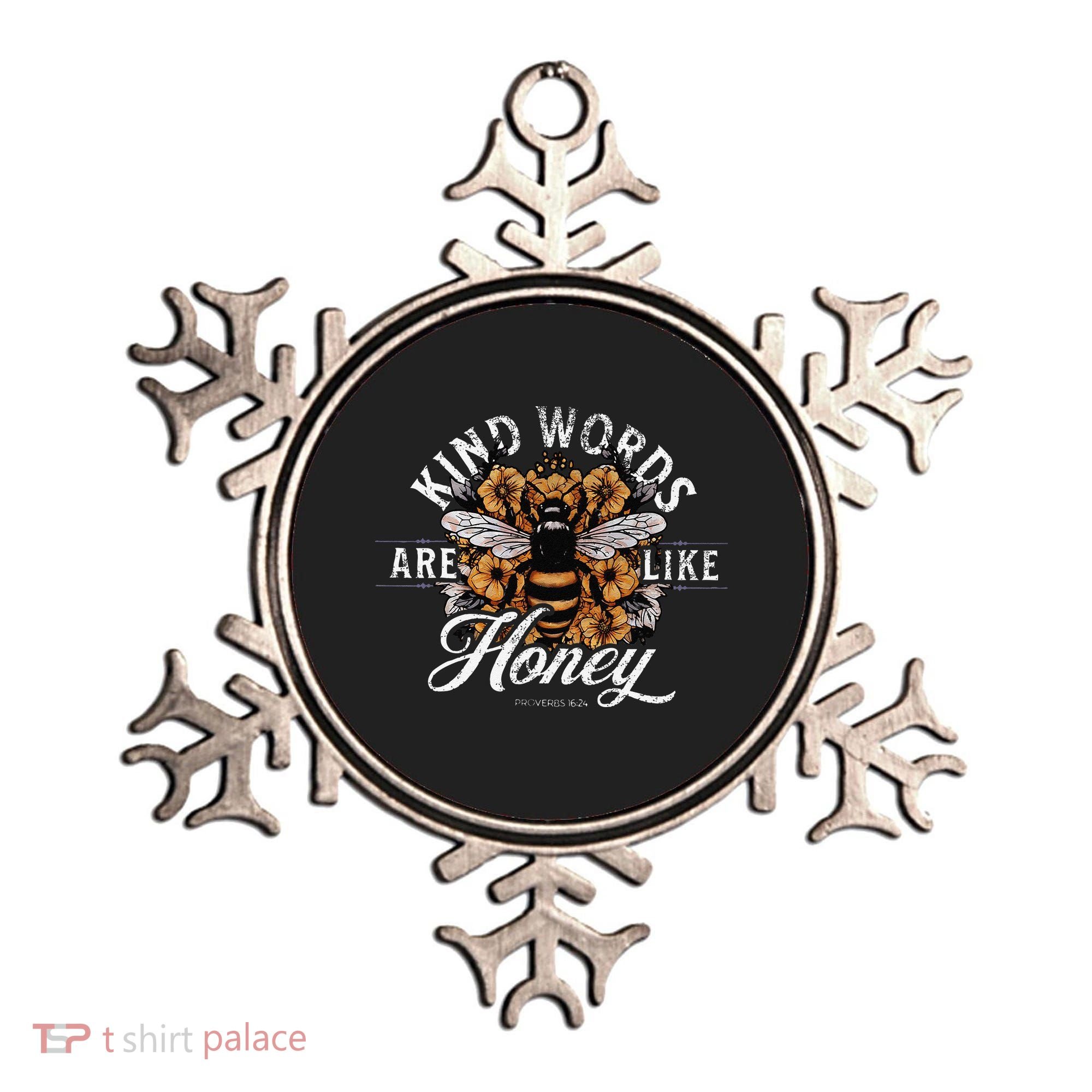 Kind Words Are Like Honey Bible Verse Christian Prayer Ornament