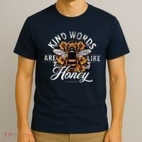 Kind Words Are Like Honey Bible Verse Christian Prayer T-Shirt thumb 3