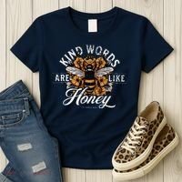 Kind Words Are Like Honey Bible Verse Christian Prayer Women's T-Shirt thumb 3