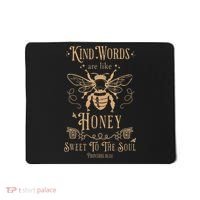 Kind Words Are Like Honey Bible Verse Christian Prayer Mousepad thumb 0