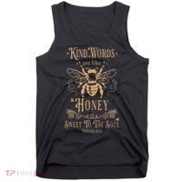 Kind Words Are Like Honey Bible Verse Christian Prayer Tank Top thumb 0