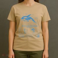 Killer Whale Anatomy Marine Biologist Animal Knowledge Fish T-Shirt thumb 4