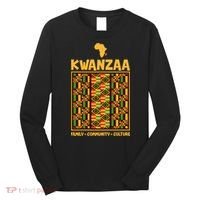 Kwanzaa Family Community Culture Long Sleeve Shirt thumb 0