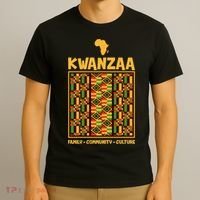 Kwanzaa Family Community Culture T-Shirt thumb 3
