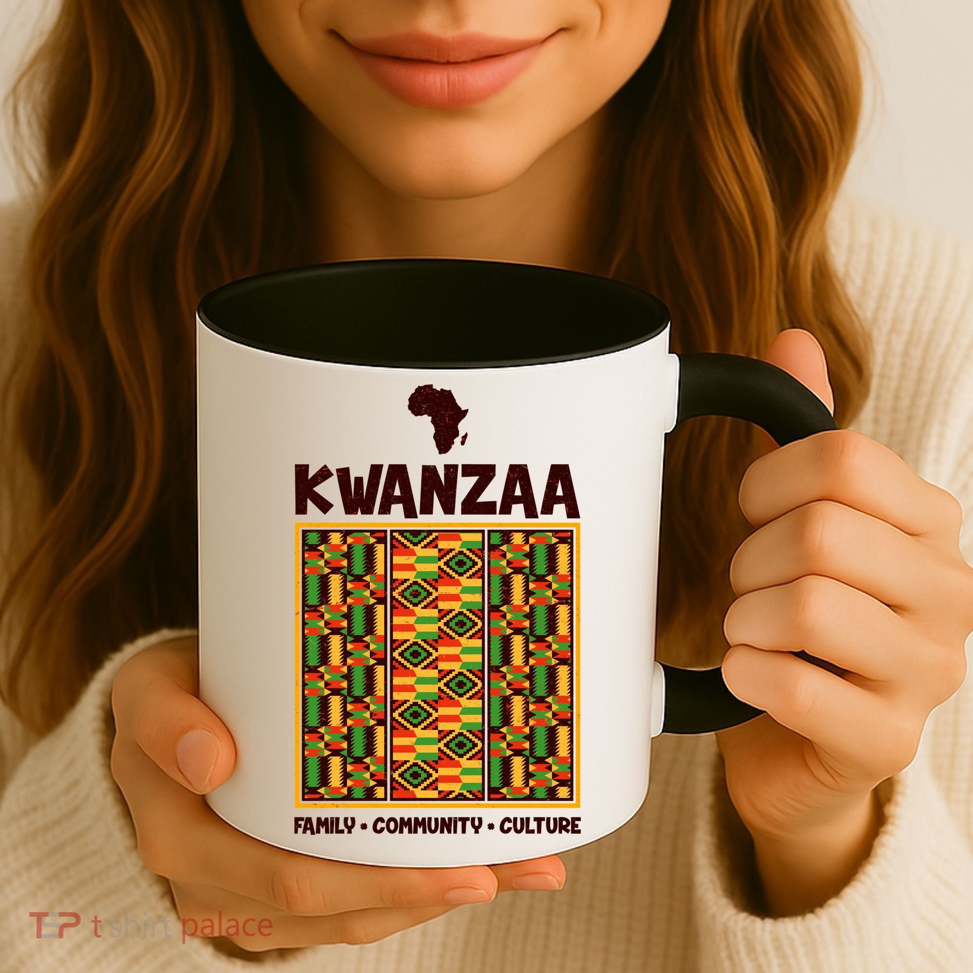 Kwanzaa Family Community Culture Coffee Mug
